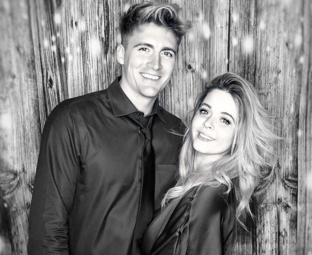 Sasha Pieterse with her Husband Hudson Sheaffer