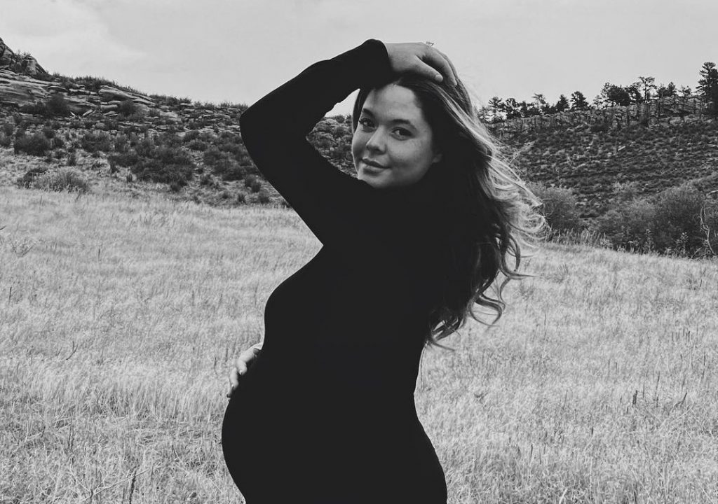 Sasha Pieterse is pregnant with her first child