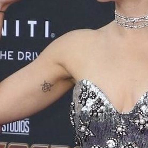 Scarlett Johansson avengers tattoo
