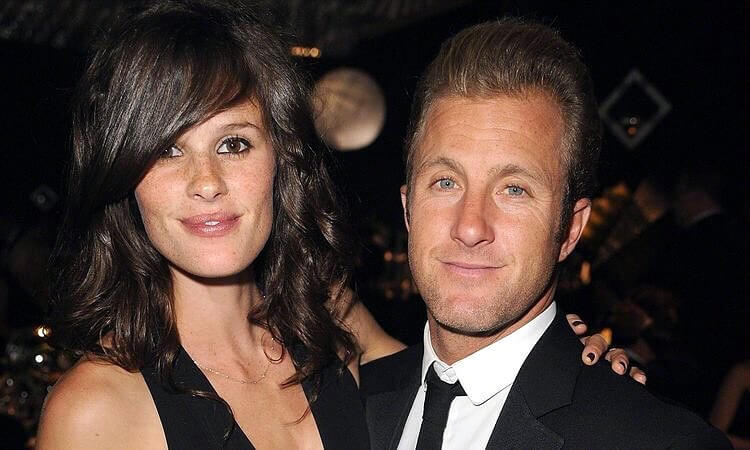 Scott Caan with his wife Kacy Byxbee