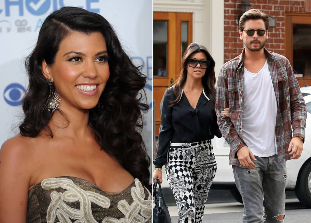 Scott Disick and girflriend Kourtney Kardashian