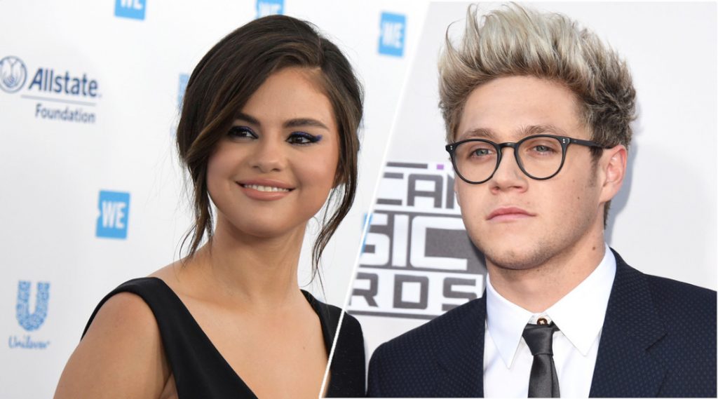 Selena Gomez with Niall Horan