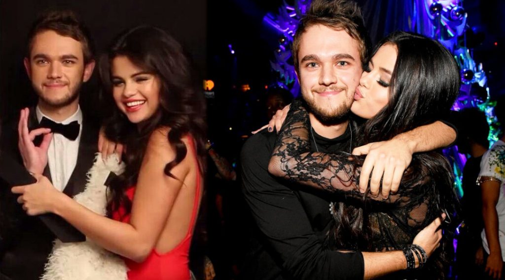 Selena Gomez with Zedd