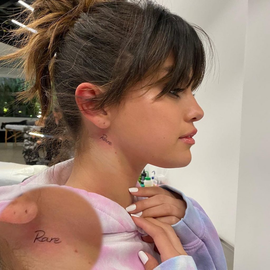 Selena Gomez 15 Tattoos And Meanings Creeto