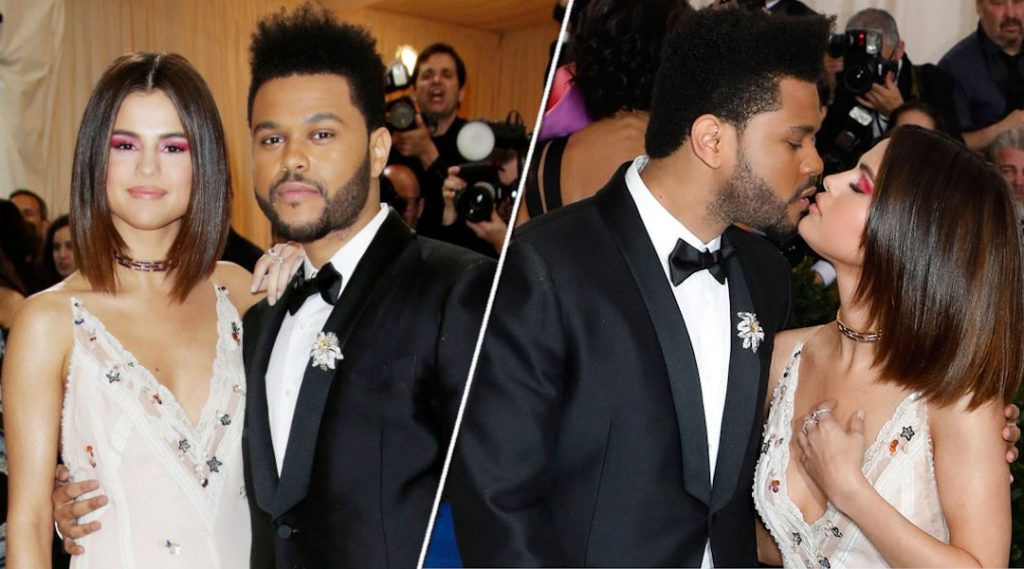 Selena Gomez with ex boyfriend The Weeknd