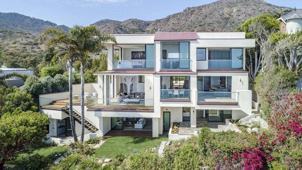 Seth MacFarlane's luxurious house in Malibu