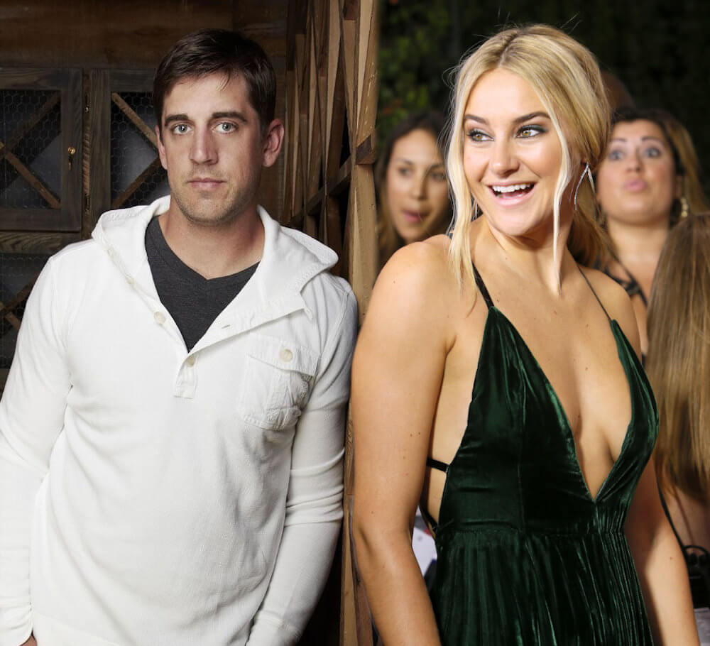 Shailene Woodley and boyfriend Aaron Rodgers