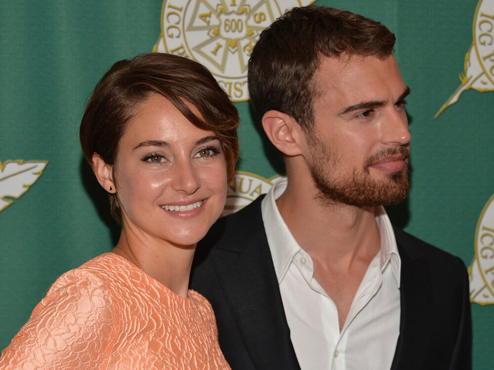 Shailene Woodley and ex boyfriend Theo James