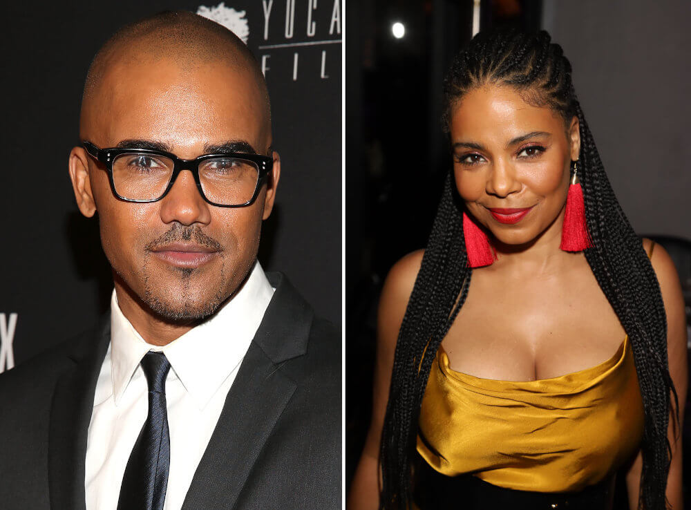 Shemar Moore and ex Sanaa Lathan