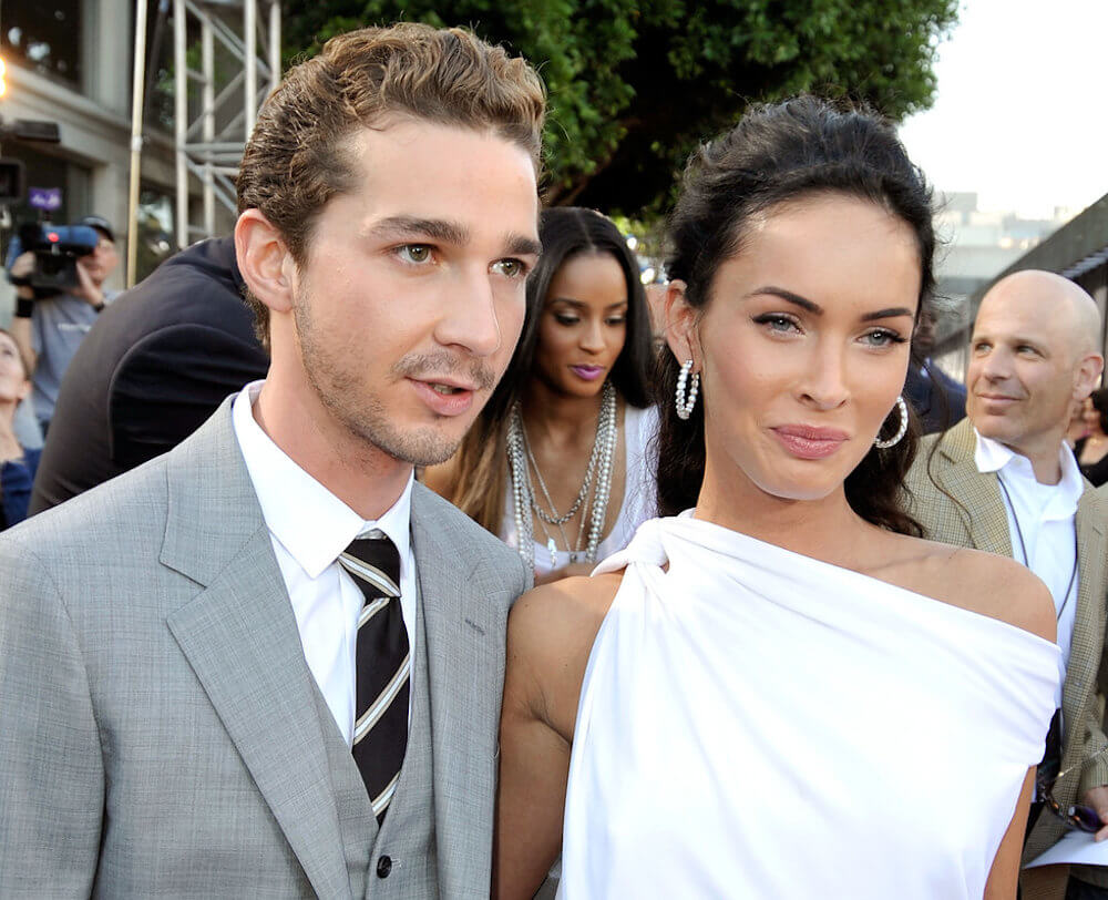 Shia LaBeouf and girlfriend Megan Fox