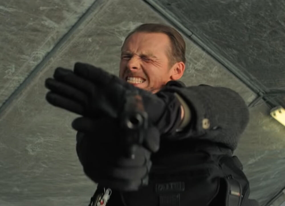 Simon Pegg in Mission Impossible: Fallout