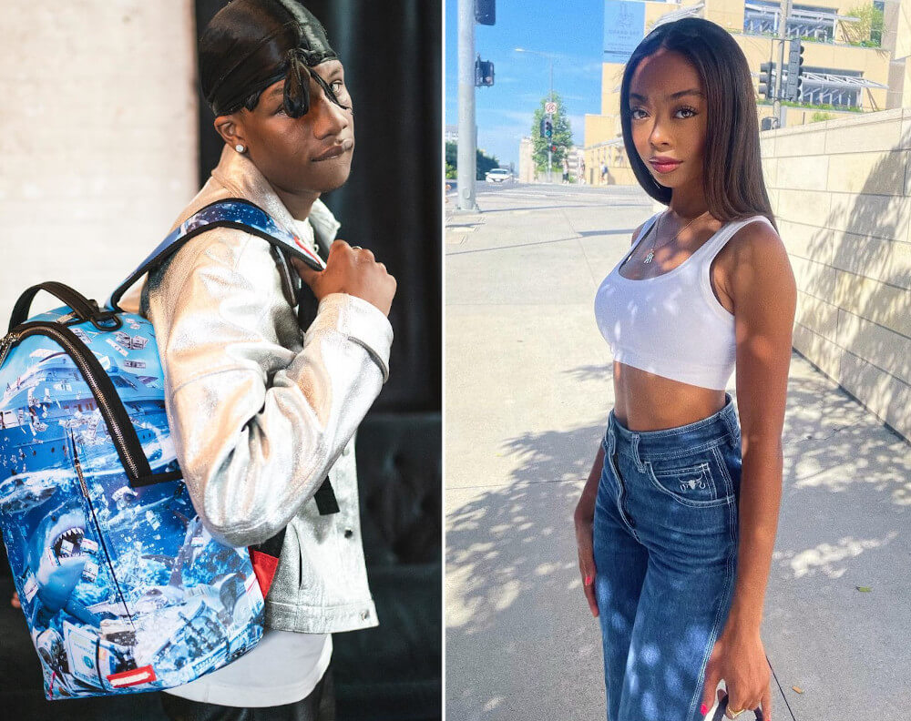 Skai Jackson and ex boyfriend Smooky Margielaa