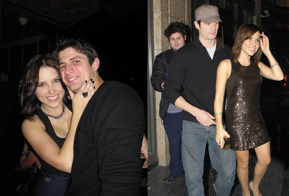 Sophia Bush with her ex James Lafferty