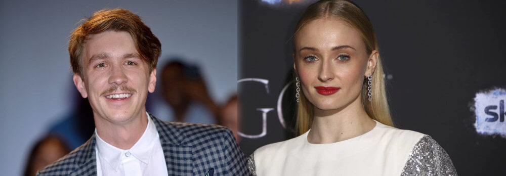 Sophie Turner with Thomas Mann