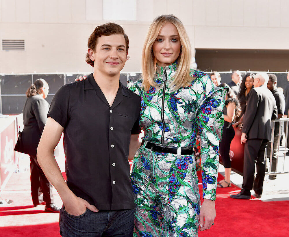 Sophie Turner and ex boyfriend Tye Sheridan