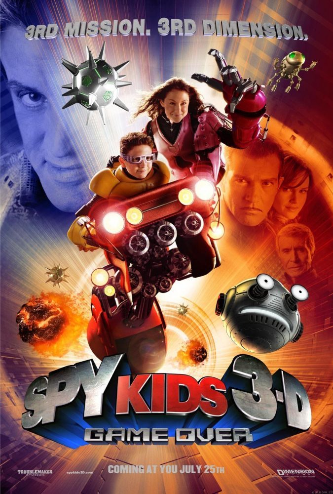 Spy Kids 3-D Game Over 2003 poster