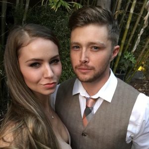 Sterling Knight and his girlfriend Ayla Kell