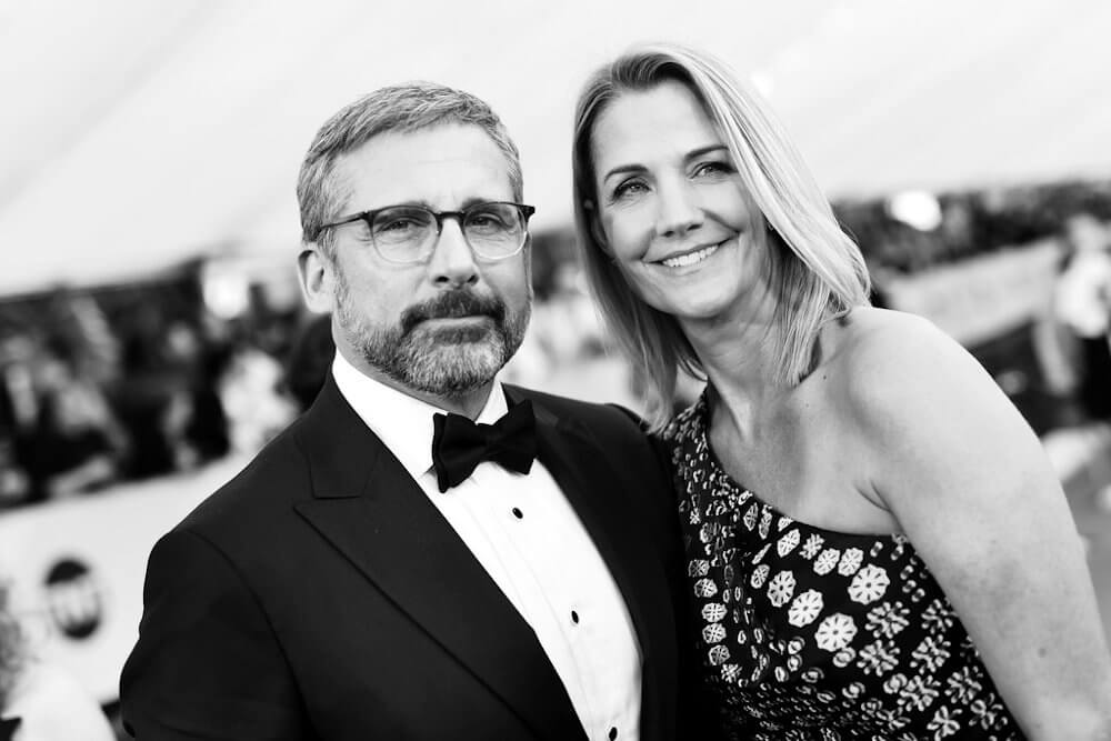Steve Carell and his beautiful wife Nancy Carell