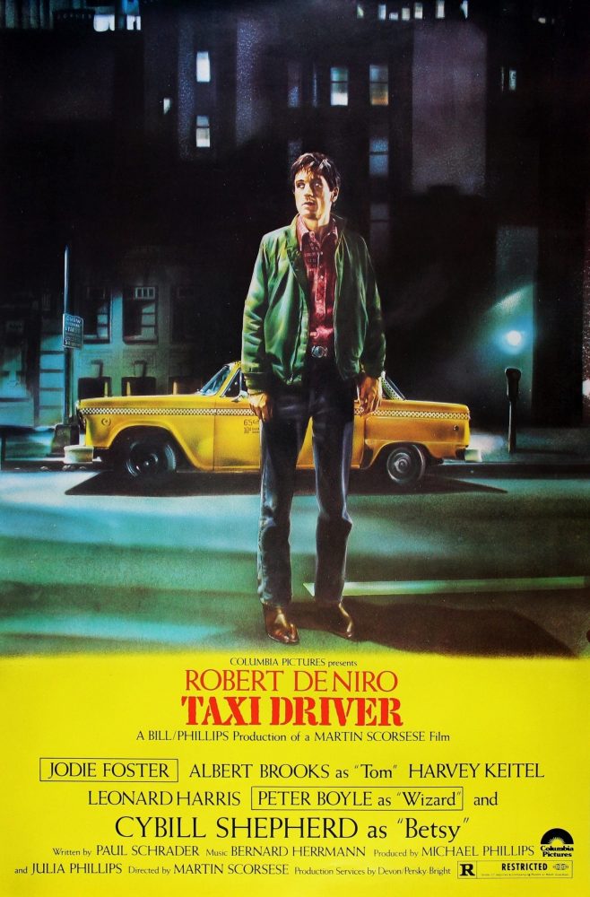 Taxi Driver 1976 poster