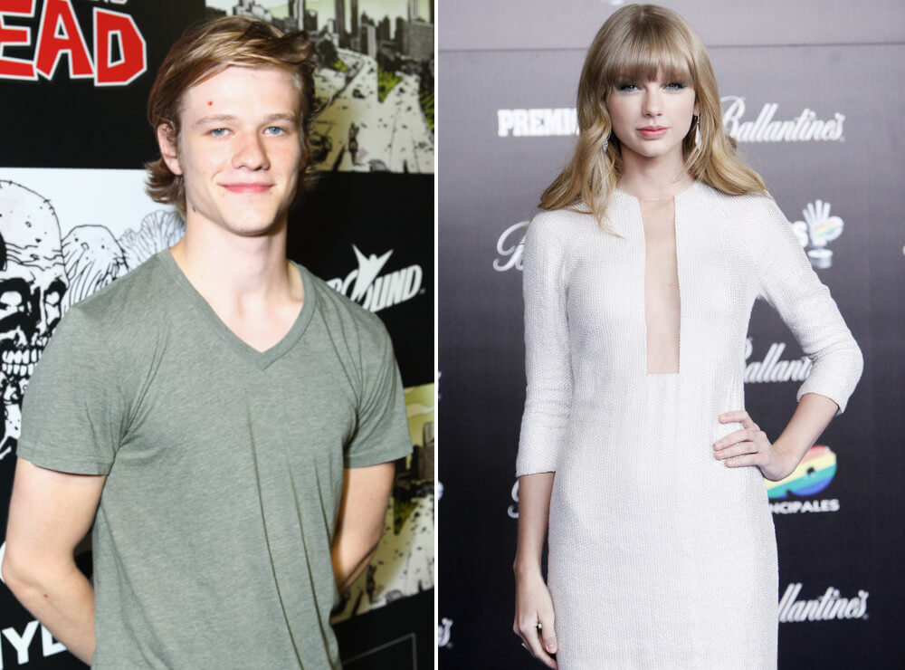 Taylor Swift with Lucas Till