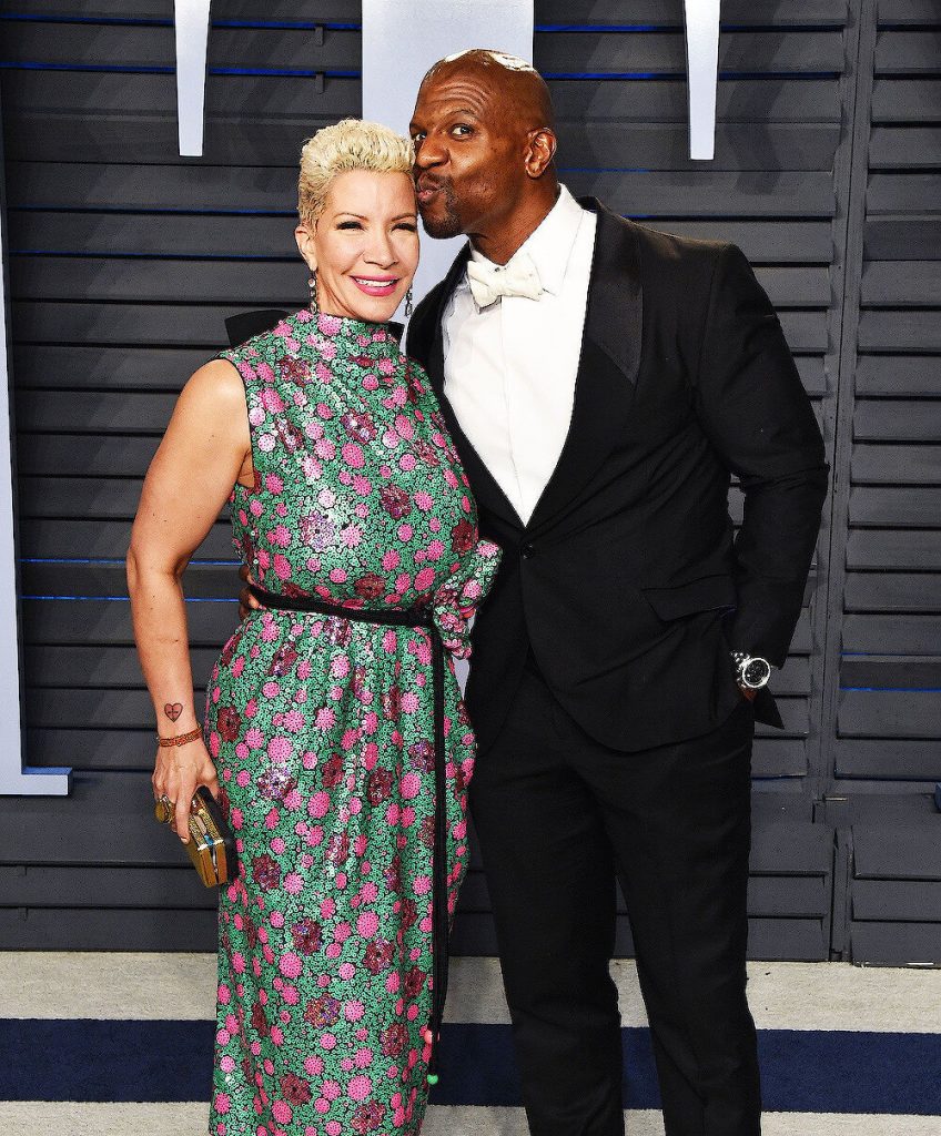 Terry Crews and current wife Rebecca King-Crews