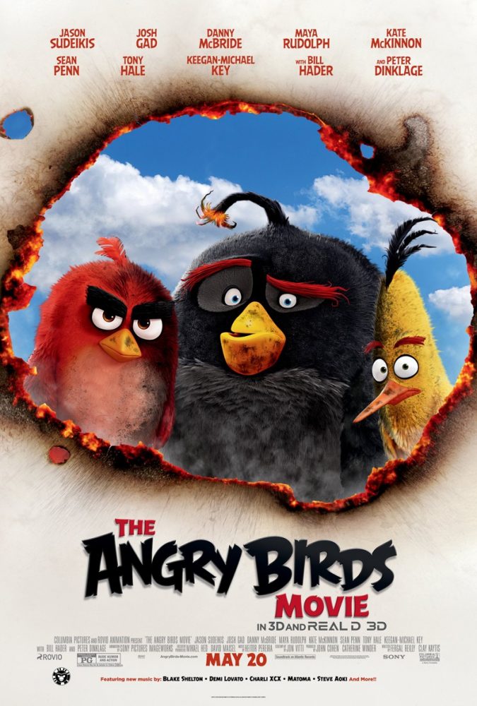 The Angry Birds Movie 2016 poster