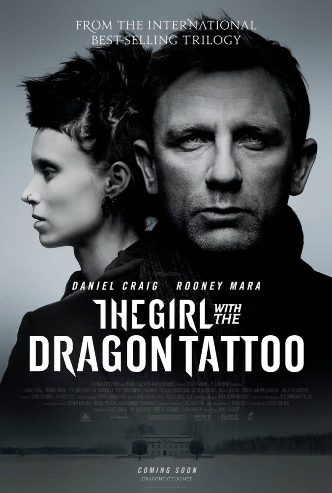 The Girl with the Dragon Tattoo 2011 poster