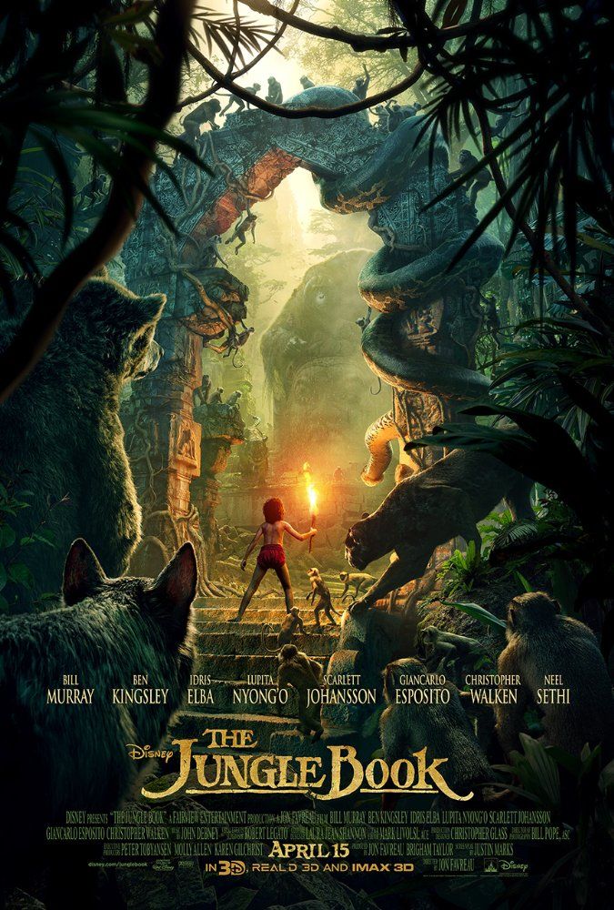 The Jungle Book 2016 poster