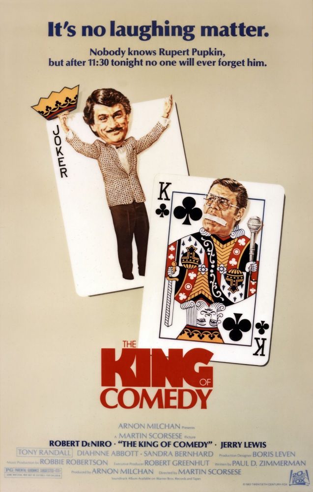 The King of Comedy 1982 poster
