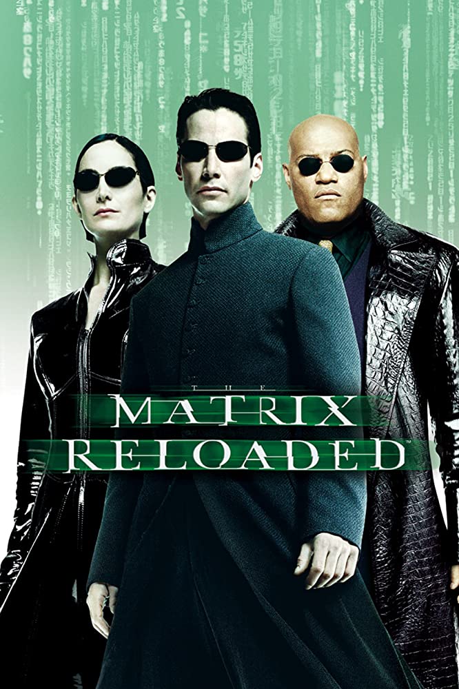 The Matrix Reloaded 2003 poster