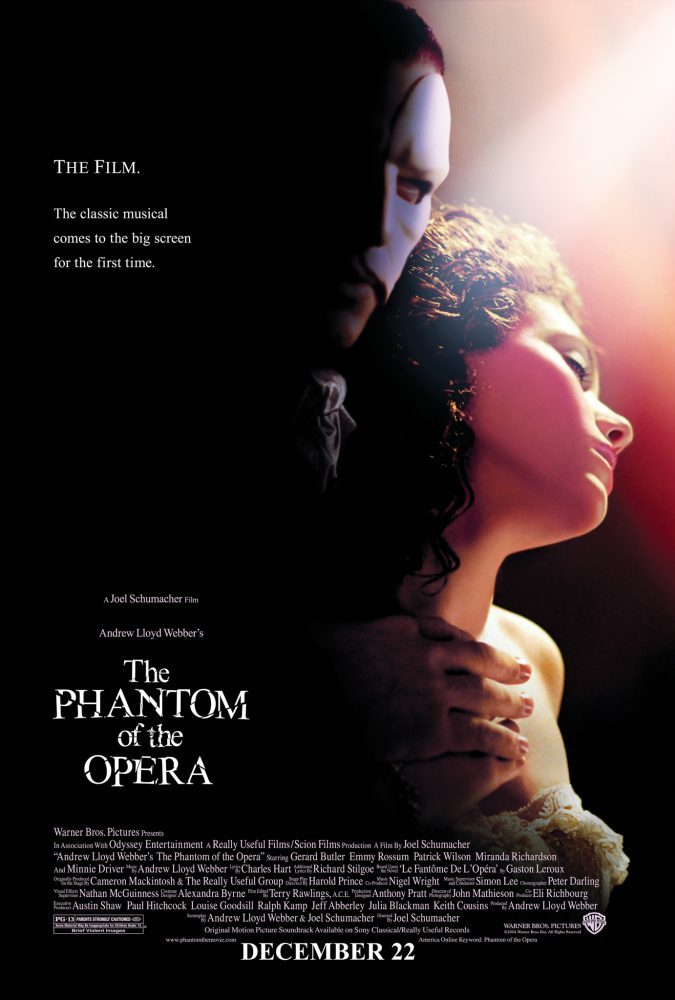 the phantom of the opera 2004 trivia