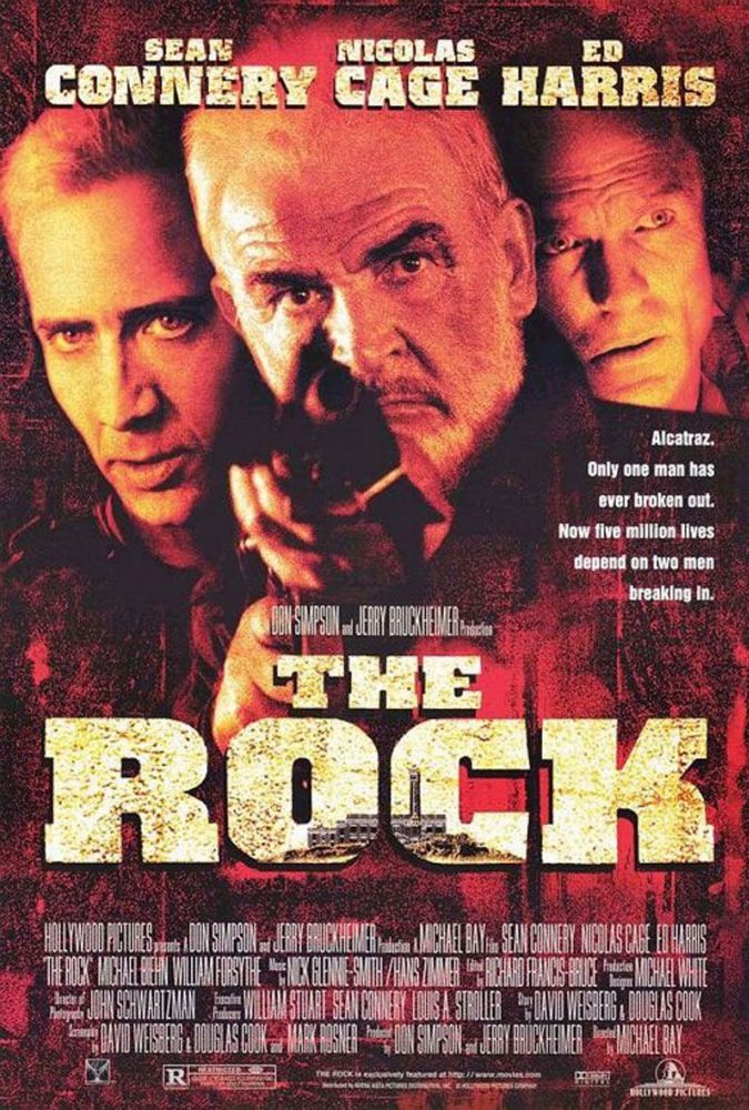 The Rock 1996 poster