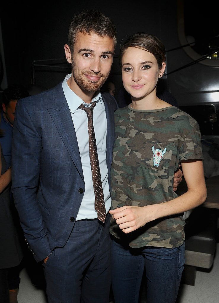 Theo James and his co-star Shailene Woodley