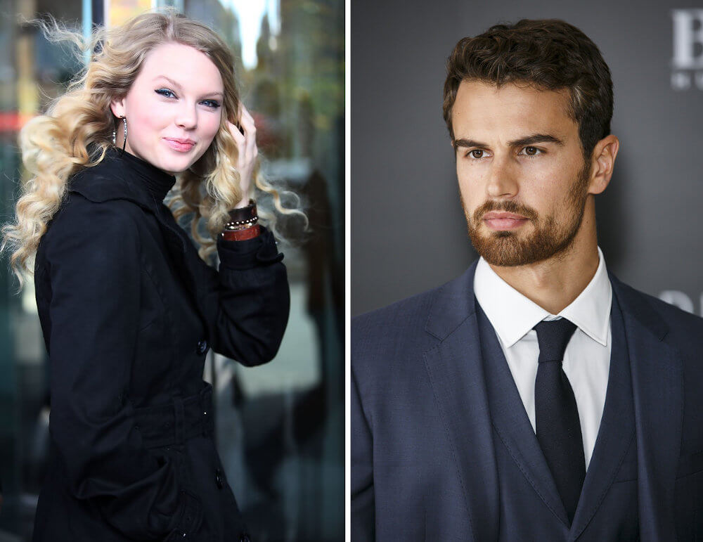 Theo James and rumored girlfriend Taylor Swift