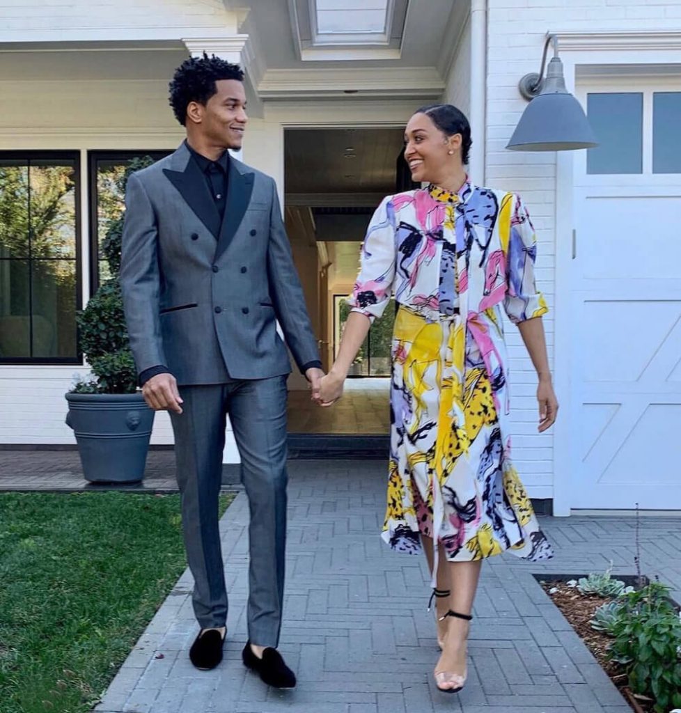 Tia Mowry with husband Cory Hardrict