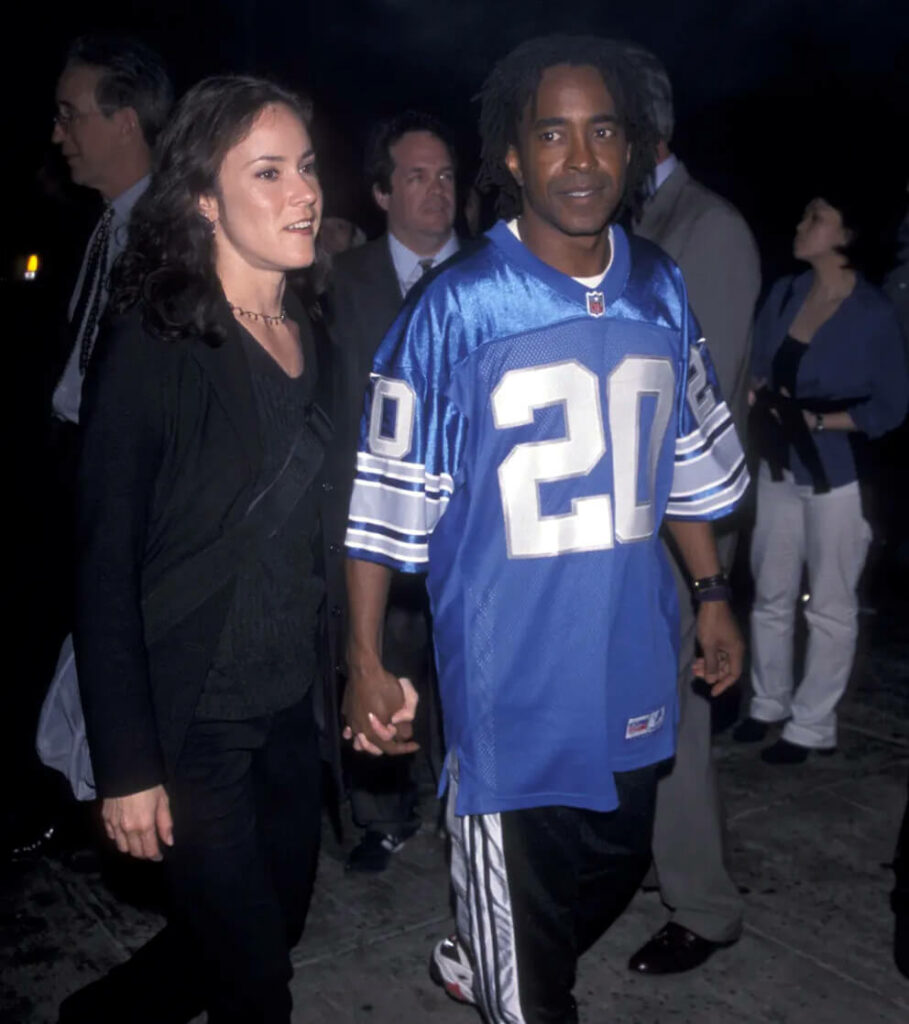 Tim Meadows with his ex wife