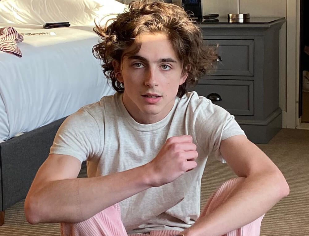 Timothee Chalamet photoshoot