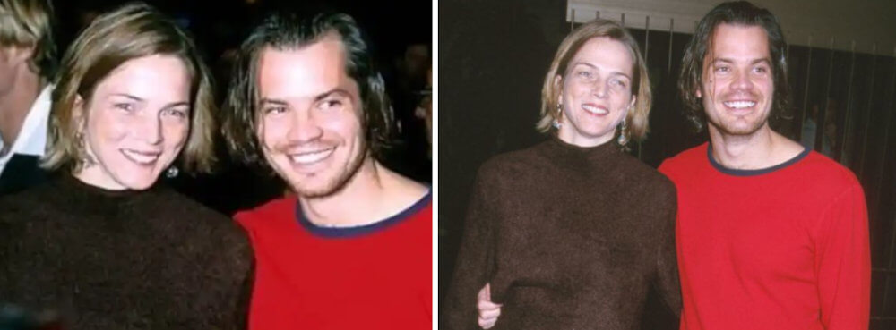 Timothy Olyphant and his current wife Alexis Knief