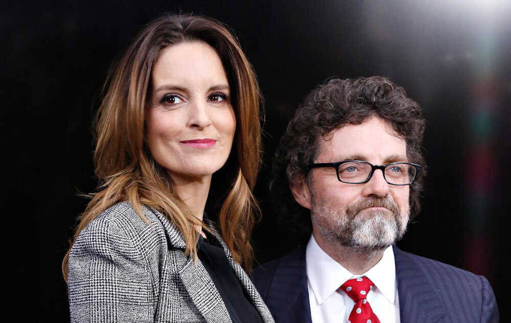 Tina Fey with Jeff Richmond attend the Anchorman 2
