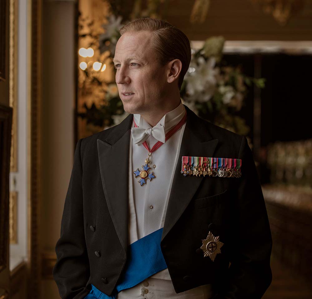 Tobias Menzies as prince Philip in Crown (TV Series)