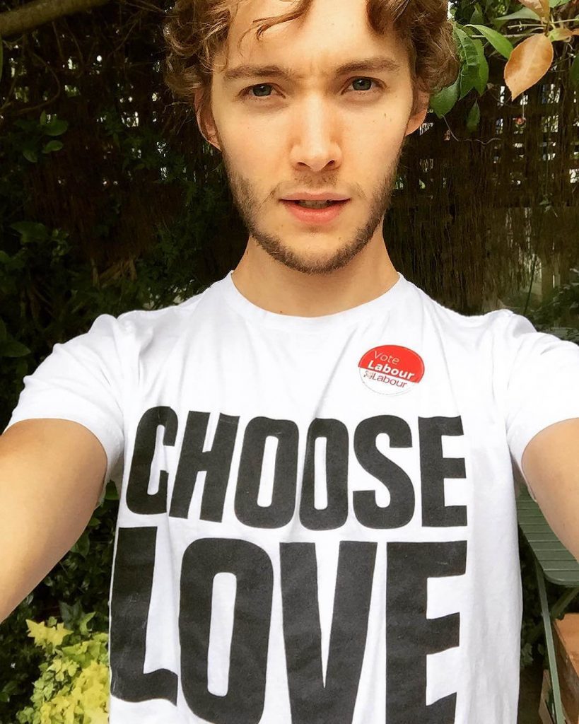 Toby Regbo photoshoot Instagram