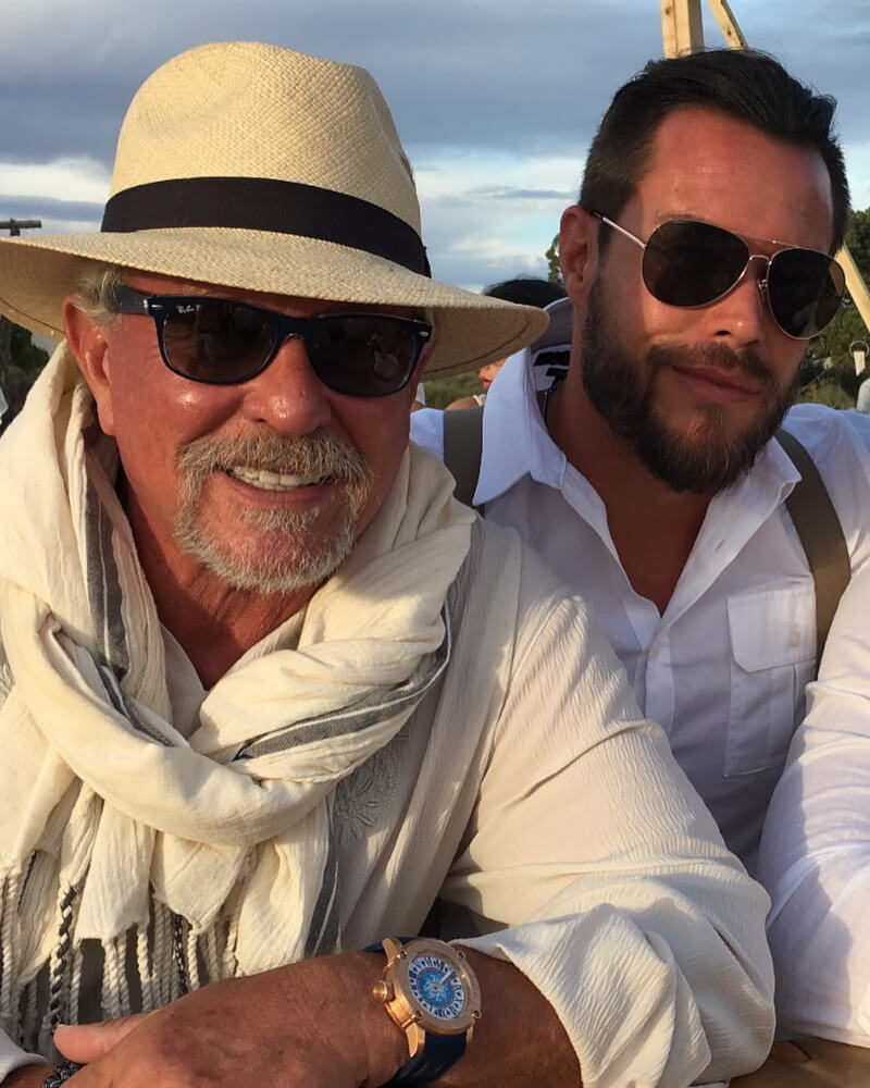 Tom Berenger with his son Patrick