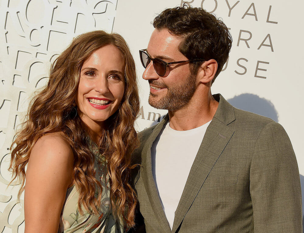 Tom Ellis and current wife Meaghan Oppenheimer