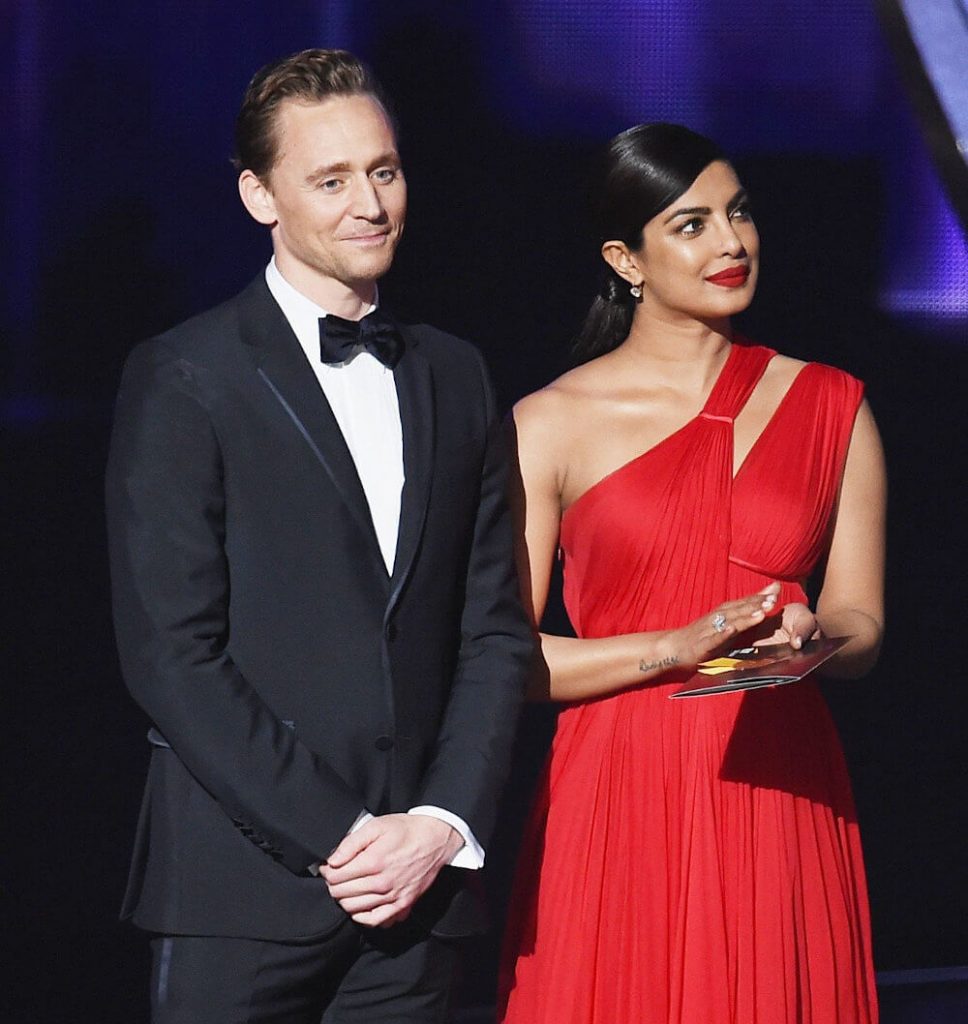 Tom Hiddleston and ex Priyanka Chopra