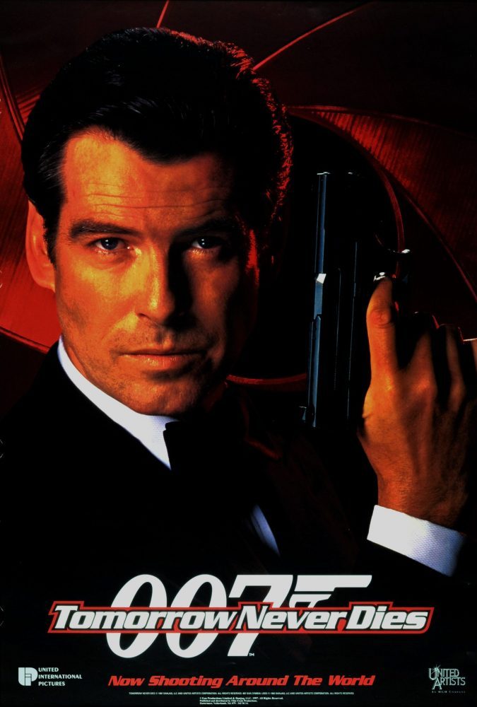 Tomorrow Never Dies 1997 poster