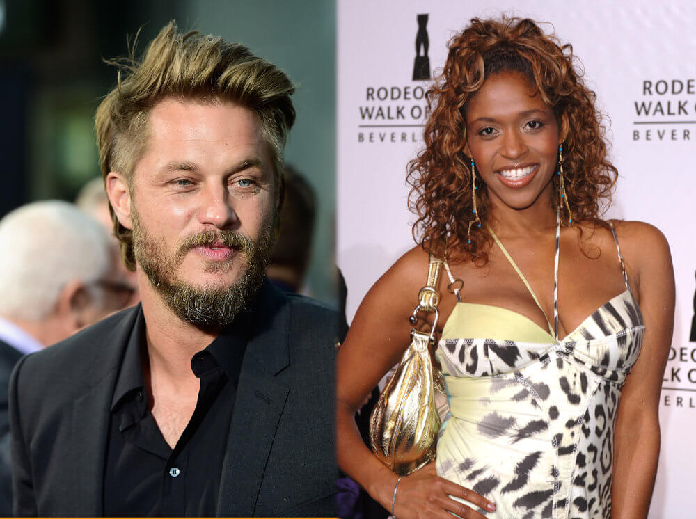 Travis Fimmel with his ex girlfriend Merrin Dungey