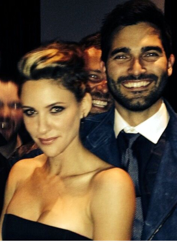 Tyler Hoechlin and Jill Wagner