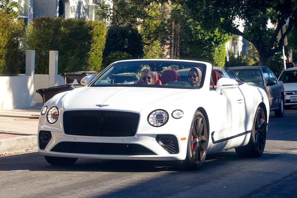 Vanessa Hudgens' Bentley Continental GT