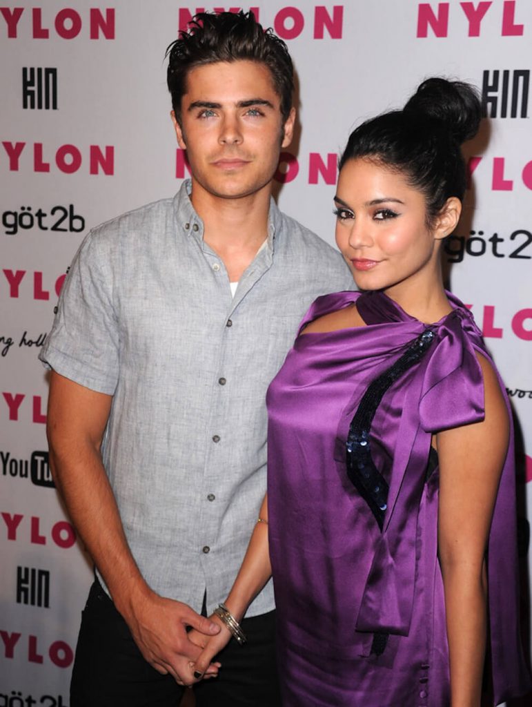 Vanessa Hudgens and ex boyfriend Zac Efron