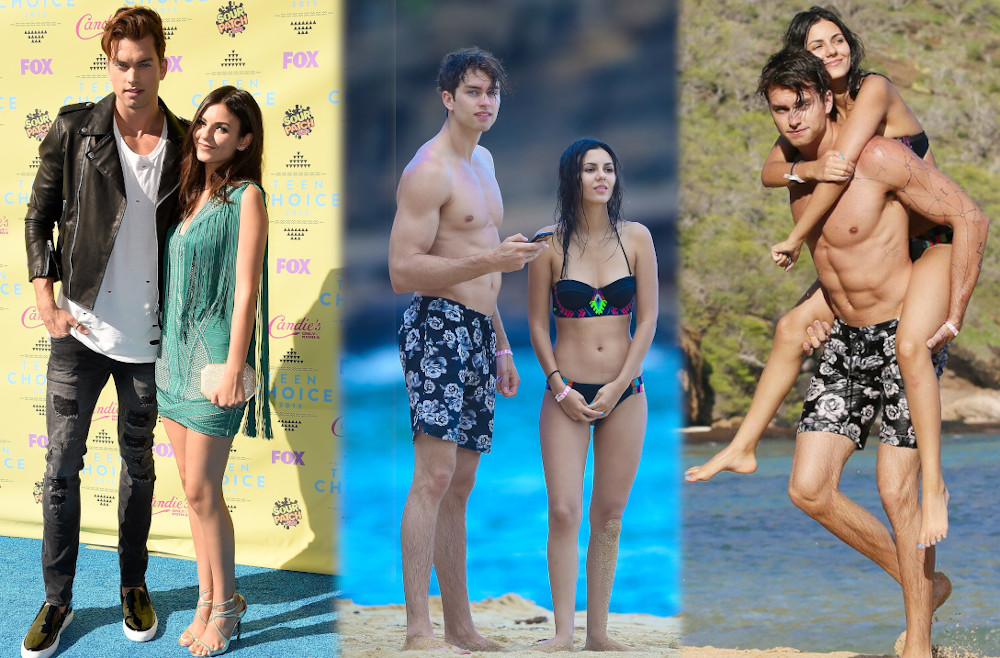 Victoria Justice and ex boyfriend Pierson Fode